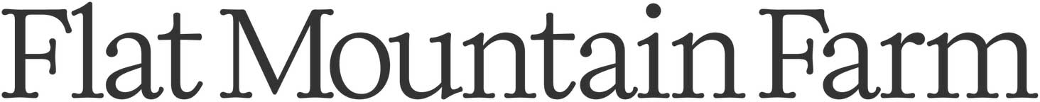 Flat Mountain Farm logo